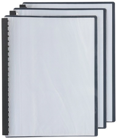 Keji 3 Pack Refillable 20 Pocket Display Book