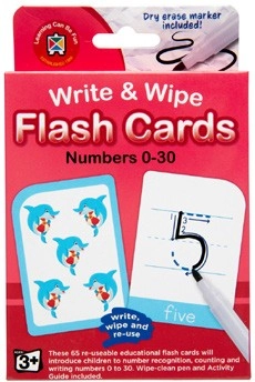 Learning Can Be Fun 65 Pack Flashcards - Numbers