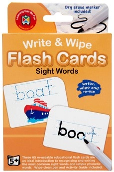 Learning Can Be Fun 65 Pack Flashcards - Sight Words