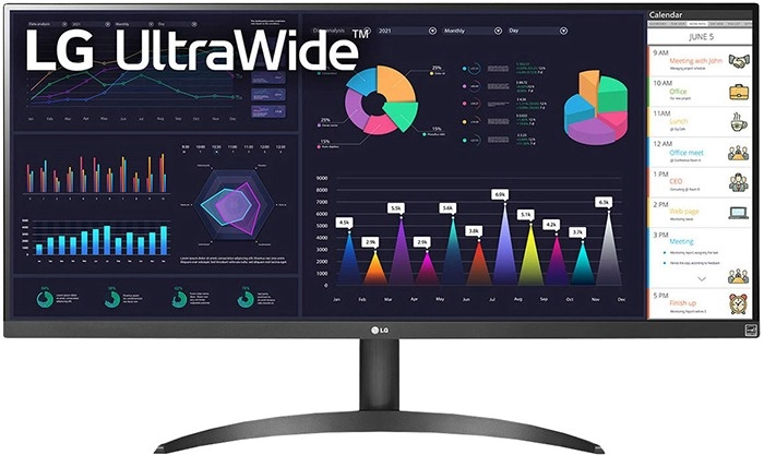 LG 34" UWFHD Ultrawide Monitor