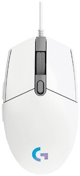 Logitech G203 Gaming Mouse - White