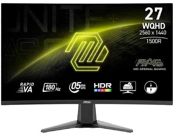 MSI 27" QHD Curved Gaming Monitor