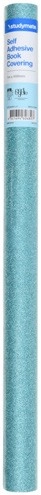 NEW Studymate Glitter Self-Adhesive Book Cover Roll - Blue