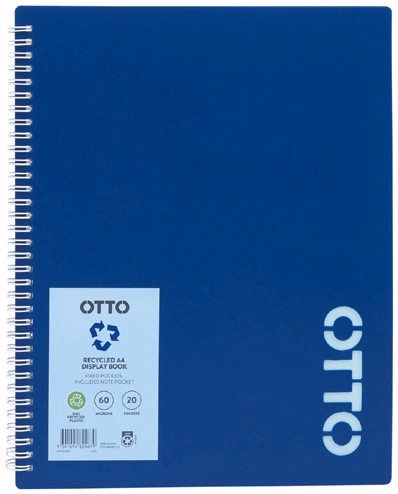 Otto A4 Fixed 60 Pocket Display Book