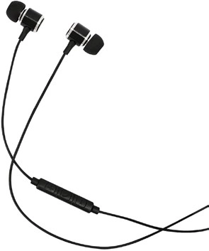 Qudo Wired Earphones - Black