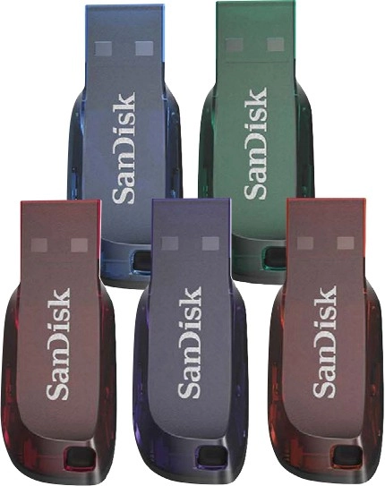 SanDisk Cruzer Blade 32GB USB Flash Drive 5 pack