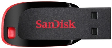 SanDisk Cruzer Blade 32GB USB Flash Drive - Black