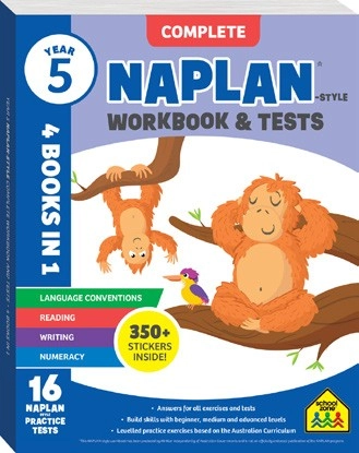 School Zone Naplan-Style Workbook & Tests - Year 5