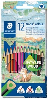 Staedtler 12 Pack Noris Triangular Coloured Pencils