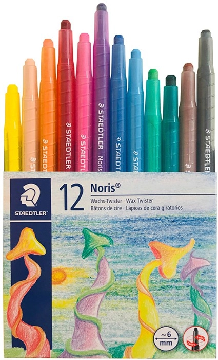 Staedtler 12 Pack Noris Twistable Crayons