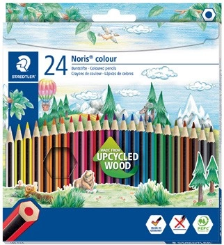 Staedtler 24 Pack Noris Coloured Pencils