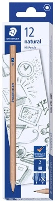 Staedtler Natural Graphite Pencils 12 Pack