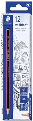 Staedtler Tradition Graphite Pencils 12 Pack