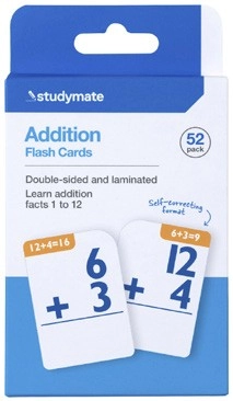 Studymate 52 Pack Flashcard - Addition