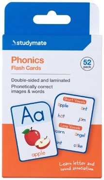 Studymate 52 Pack Flashcard - Phonics