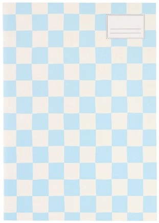 Studymate A4 96 Page 70gsm Exercise Book* - Blue Checker