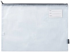 Studymate Clear Mesh Pencil Case - A4