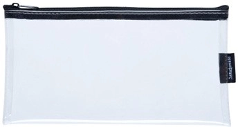 Studymate Clear Pencil Case Clear 228x118mm