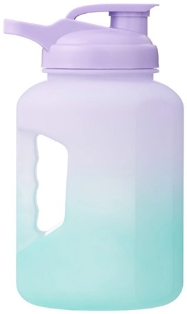 Studymate Ombre Chug Drink Bottle 2.4L - Lilac Green