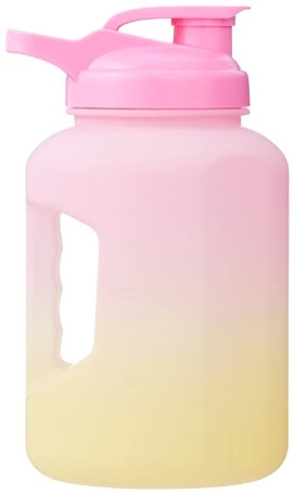 Studymate Ombre Chug Drink Bottle 2.4L - Pink Yellow