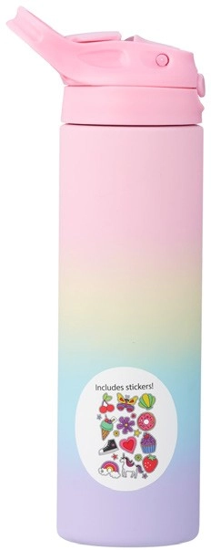 Studymate Stainless Steel Drink Bottle 590mL - Rainbow