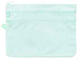 Studymate Triple Zip Pencil Case - Mint