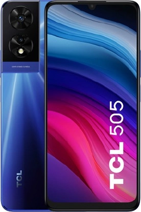 TCL 505 128GB Unlocked Smartphone - Blue