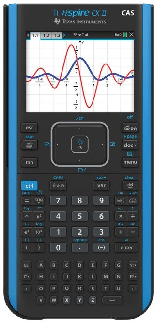 Texas Instruments TI-nspire CX II CAS Colour Graphing Calculator