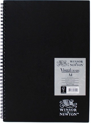 Winsor & Newton A4 120 Page Visual Art Diary