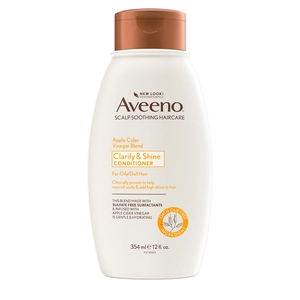 Aveeno Apple Cider Vinegar Blend Clarifying Conditioner for Oily & Dull Hair 354mL