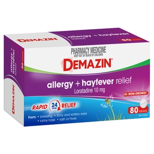 Demazin Allergy + Hayfever Relief Non-Drowsy 80 Tablets