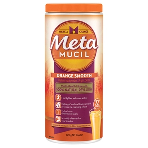 Metamucil Daily Fibre Supplement Smooth Orange 72 Doses 425g