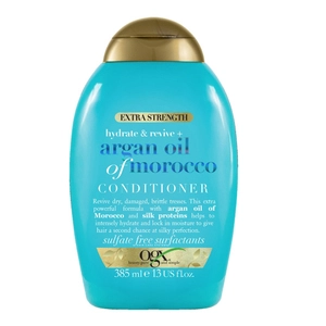 OGX Extra Strength Hydrate & Repair + Argan Oil of Morocco Conditioner For Damaged Hair 385mL