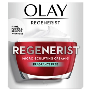 Olay Regenerist Micro-Sculpting Face Cream Moisturiser Fragrance Free 48g