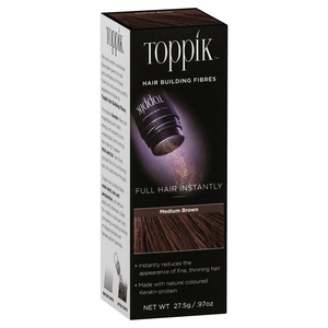 Toppik Hair Building Fibres Medium Brown 27.5 g