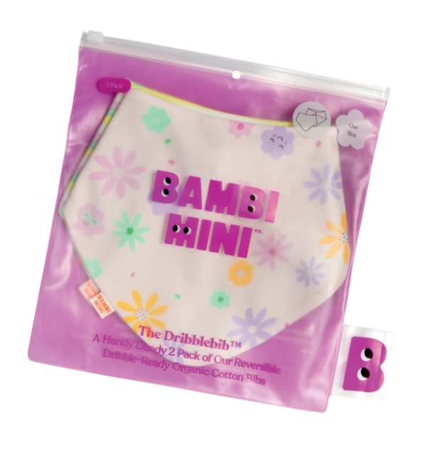 Bambi Mini Co. The Dribblebibs 2 Pack