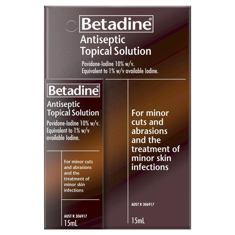 Betadine Antiseptic Liquid 15ml