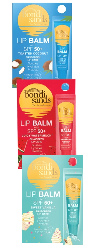 Bondi Sands Lip Balm SPF 50+ 10g Assorted Variants