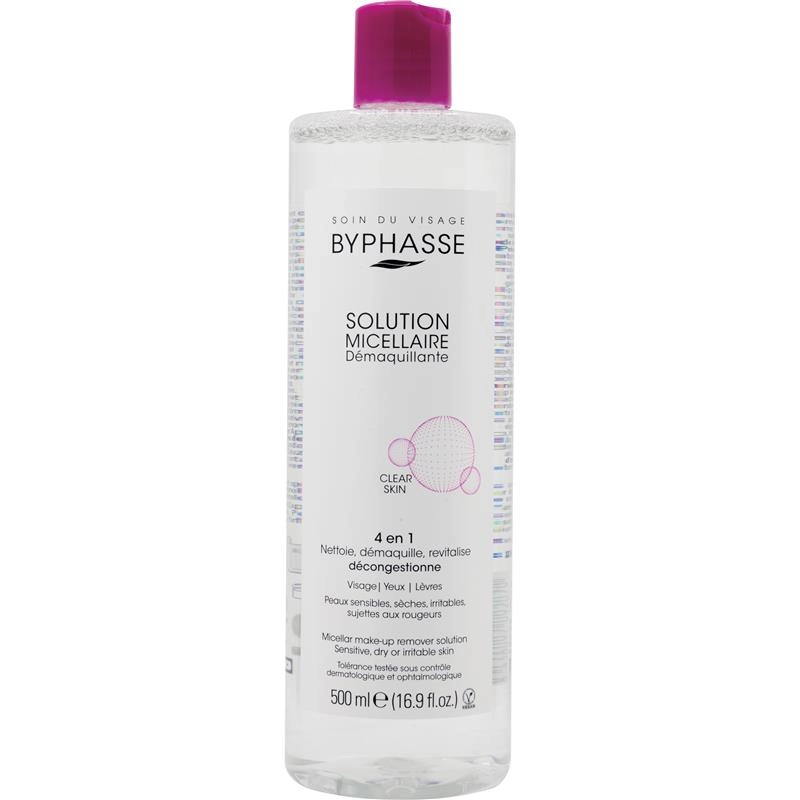 Byphasse Micellaire Makeup Remover Solution 500ml