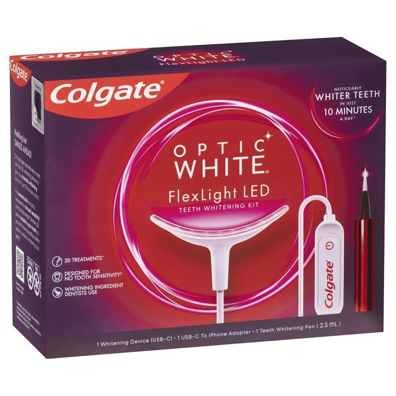 Colgate FlexLight LED Accelerator Light Whitening Kit + Pen