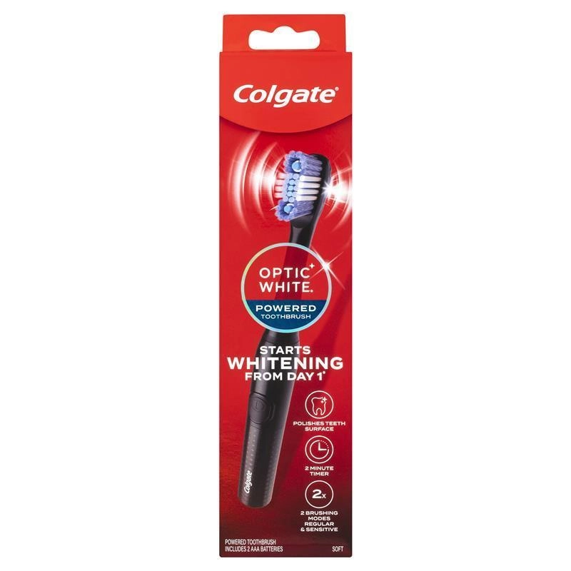 Colgate Optic White Power Toothbrush Soft