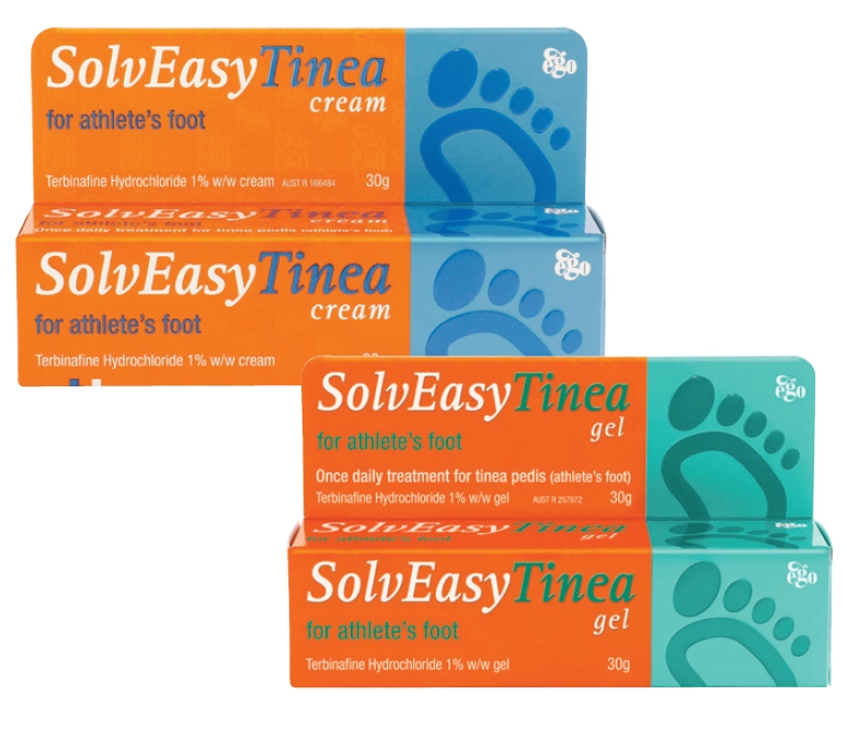 Ego SolvEasy Tinea Cream or Gel 30g