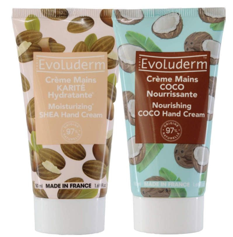 Evoluderm Moisturizing Shea or Nourishing Coco Hand Cream 50ml