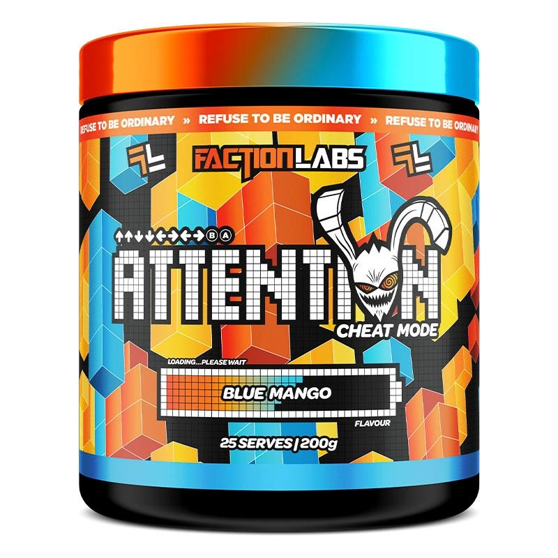 Faction Labs Attention Cheat Mode Blue Mango 200g