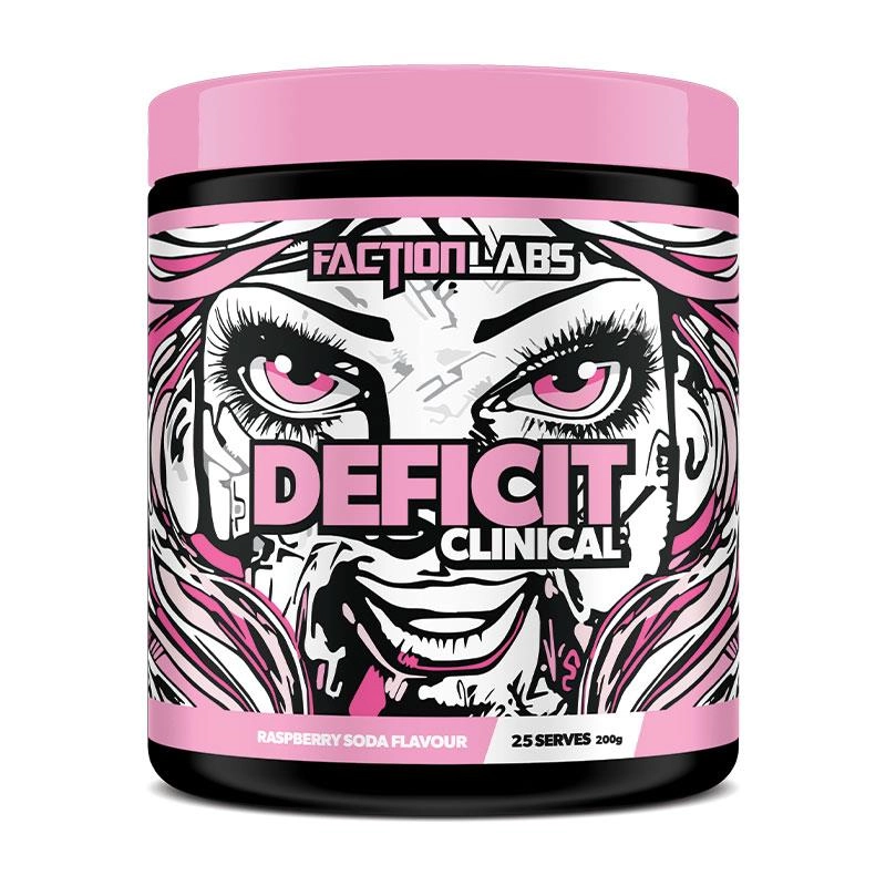 Faction Labs Deficit Clinical Thermogenic Raspberry Soda 200g