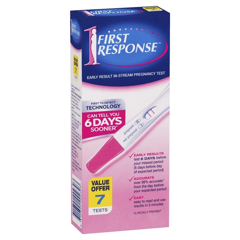 First Response Instream 7 Pregnancy Tests