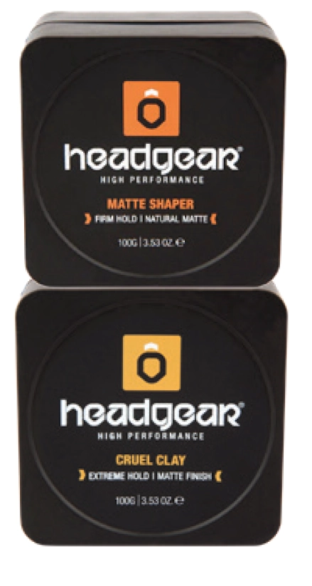 Headgear Matte Shaper or Cruel Clay Styler 100g