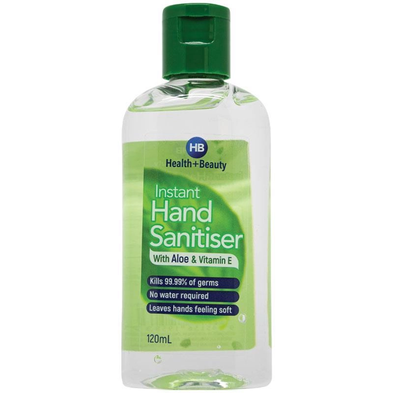 Health + Beauty Instant Hand Sanitiser 120ml