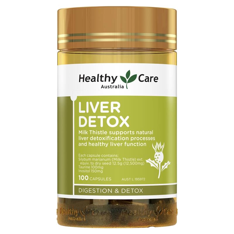 Healthy Care Liver Detox 100 Capsules