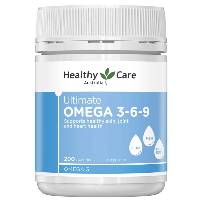 Healthy Care Ultimate Omega 3-6-9 200 Soft Capsules